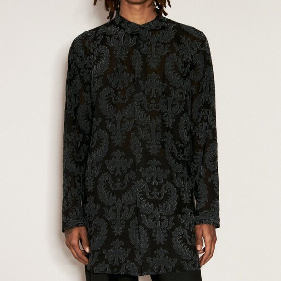 BNWT SS24 YOHJI YAMAMOTO INDIA PATTERN SHIRT 3 - Picture 10 of 12